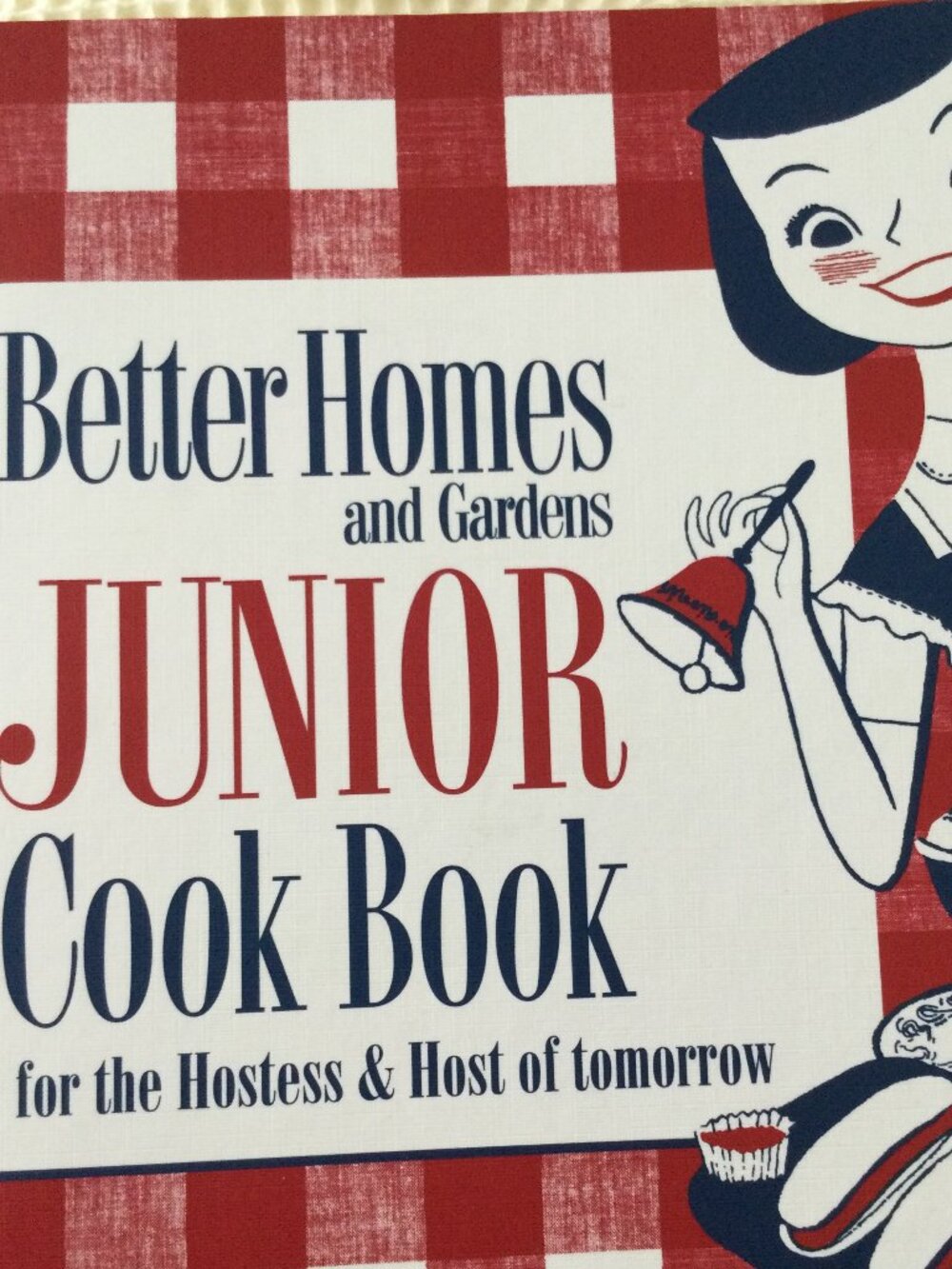 Junior Cook Book Vintage 1955 First Edition